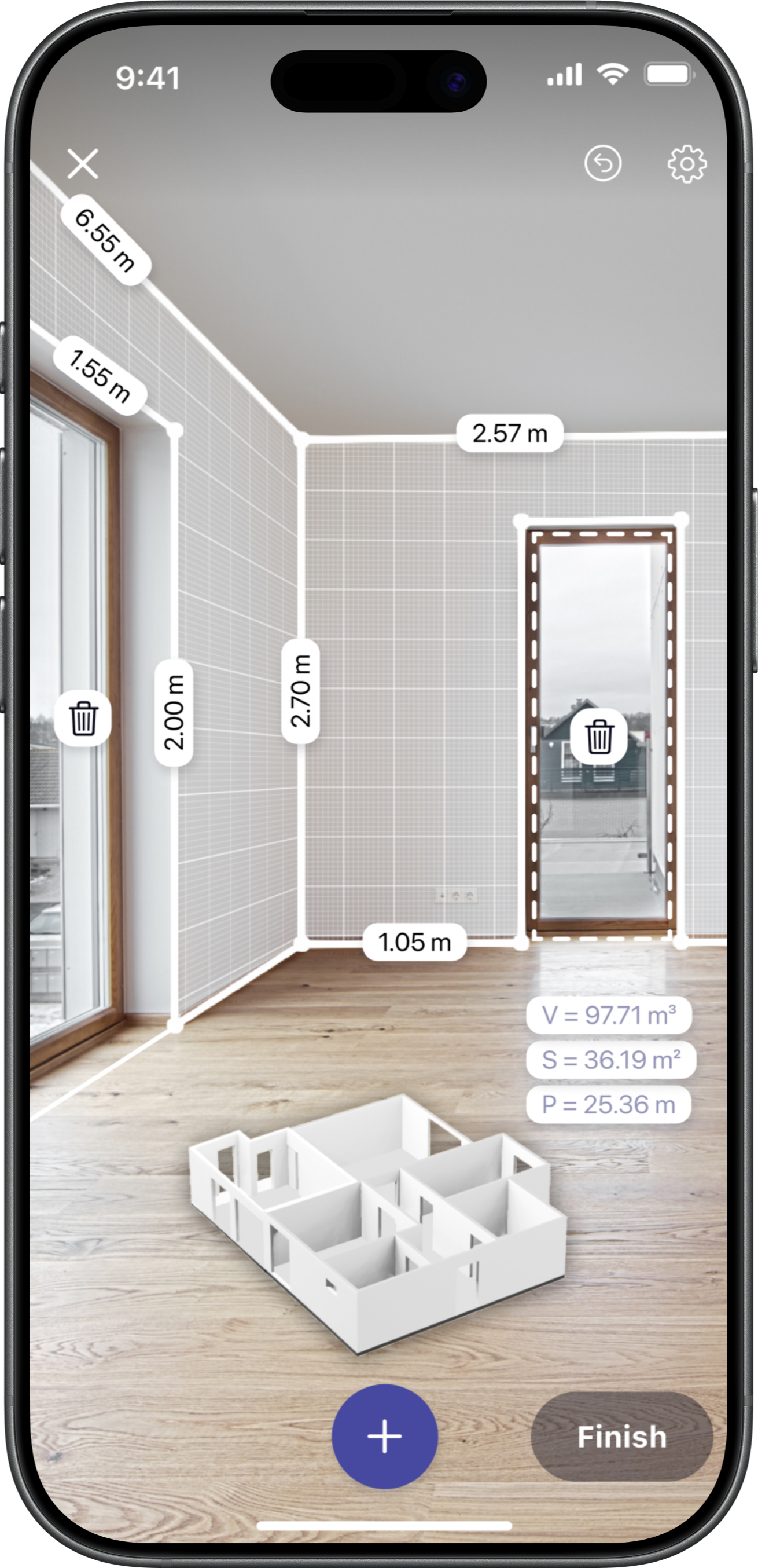 AR Plan 3D app screenshot