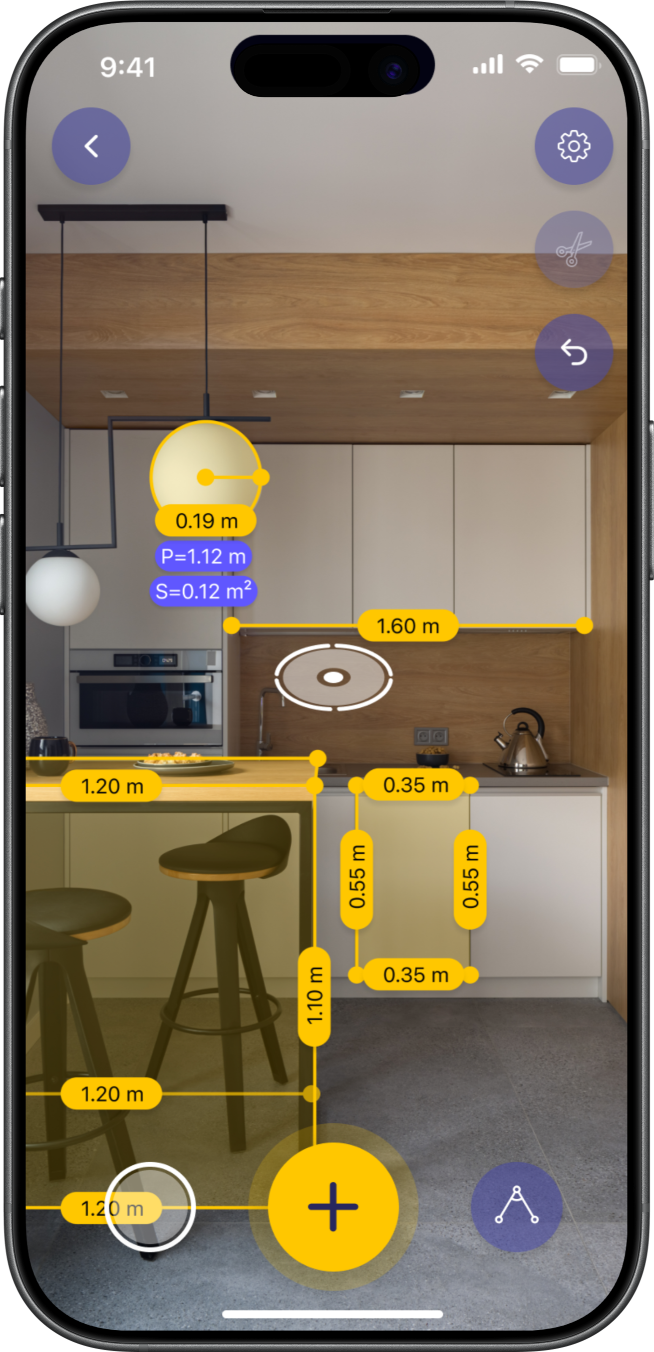 ARuler app screenshot