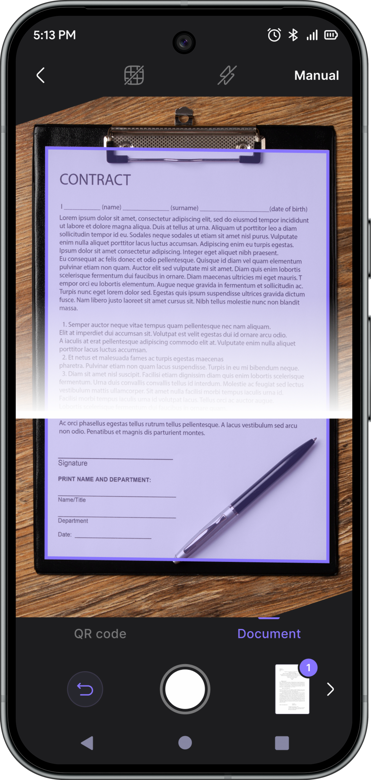 Prime Scanner app screenshot
